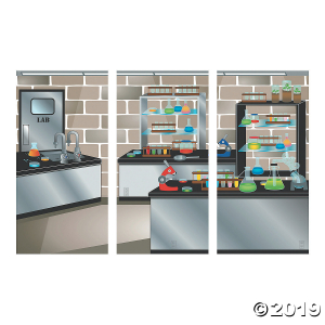 Science Lab VBS Backdrop Banner (1 Set(s))