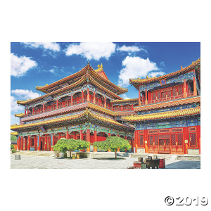 Chinese New Year Temple Backdrop (1 Set(s))