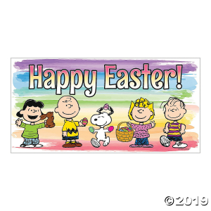 Peanuts® Easter Banner (1 Piece(s))