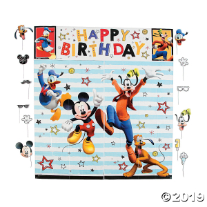 Disney® Mickey On The Go Scene Setter & Photo Stick Props (1 Set(s))
