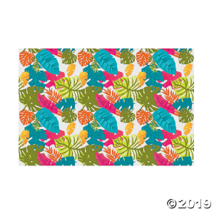Bright Tropical Leaf Backdrop Banner (1 Set(s))