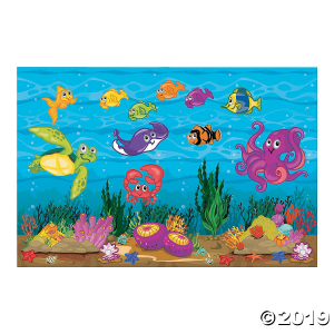 Design-A-Room VBS Under the Sea Backdrop Set (1 Set(s))