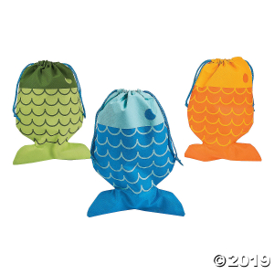 Medium Little Fisherman Drawstring Bags (Per Dozen)