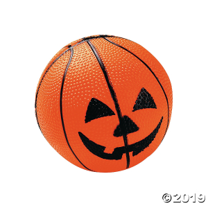 Jack-O'-Lantern Basketballs (Per Dozen)