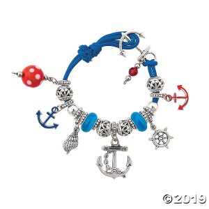 Nautical Anchor Bracelet Craft Kit (Makes 2)