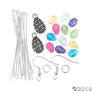Easter Egg Earring Craft Kit (6 Pair)