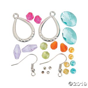 Summer Dangle Earrings Craft Kit (Makes 3)