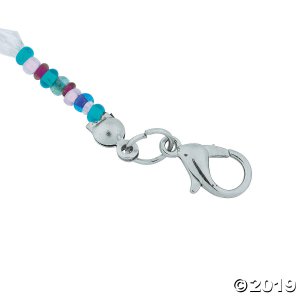 Purple, Pink & Blue Bead Necklaces (3 Piece(s))