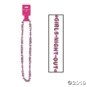 Bachelorette Girls Night Out Beaded Necklace (1 Piece(s))