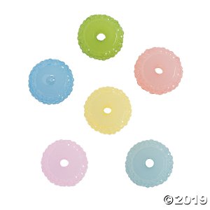 Pastel Sparkle Beads (24 Piece(s))