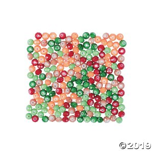 Fall Faceted Beads - 6mm (200 Piece(s))