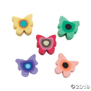 Fimo Butterfly Beads - 11mm (50 Piece(s))