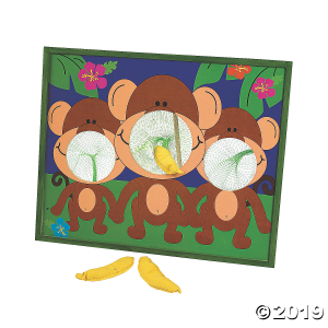 Going Bananas Monkey Bean Bag Toss Game (1 Set(s))