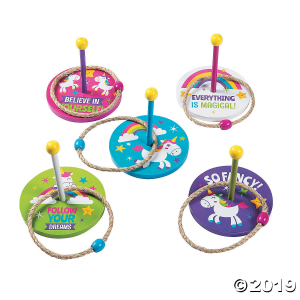 Unicorn Ring Toss Game (1 Set(s))