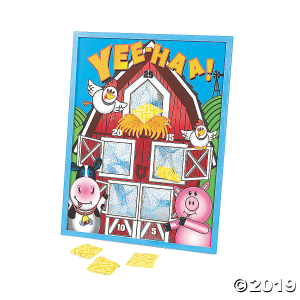 Farm Party Bean Bag Toss Game (1 Set(s))