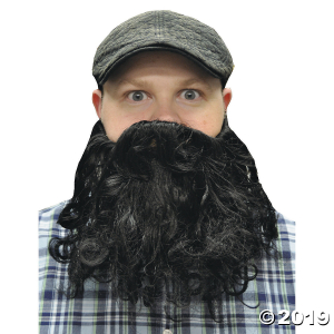 Black Curly Beard (1 Piece(s))