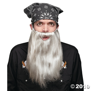 Grey Basic Beard (1 Piece(s))