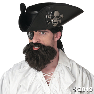 Captain Beard & Mustache (1 Piece(s))