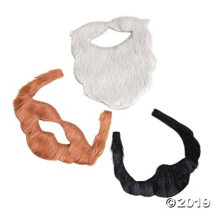 Kids' Self-Adhesive Beard Assortment (6 Piece(s))