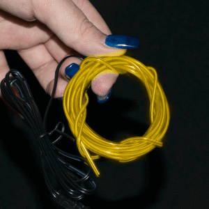 6.5 Foot Light-Up EL Wire - Yellow