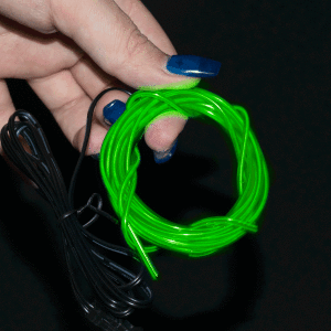 6.5 Foot Light-Up EL Wire - Green