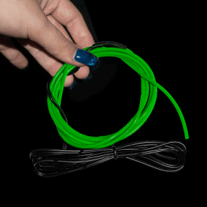 3 Foot Light-Up EL Wire - Green