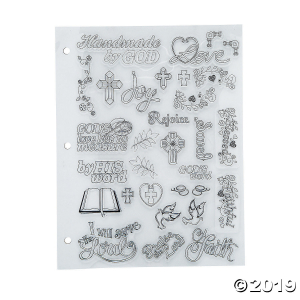 Bible Decorating Stamps (1 Set(s))