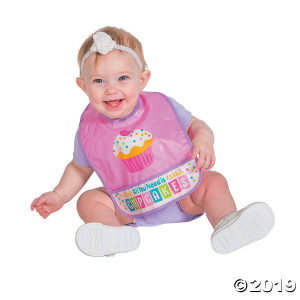 Cupcake Party Baby Bib (1 Piece(s))