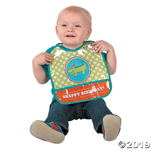 Baby's 1st Birthday Little Alligator Bib (1 Piece(s))