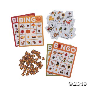 Premium Fall Bingo Game (1 Set(s))