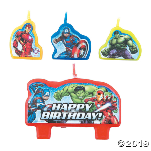 Marvel Avengers Candle Set (1 Set(s))