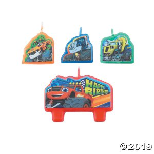 Blaze and the Monster Machines Birthday Candle Set (1 Set(s))