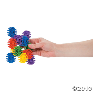Connecting Gear Shapes Building Blocks Set (1 Set(s))