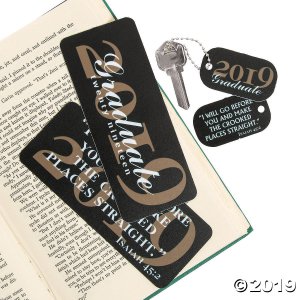 2019 Religious Grad Bookmarks & Keychain Tags (24 Piece(s))