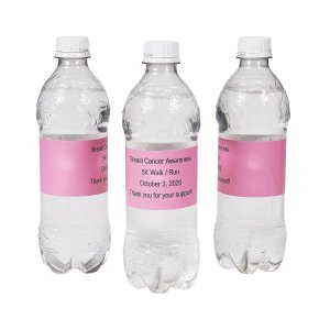 Personalized Solid Color Water Bottle Labels (50 Piece(s))
