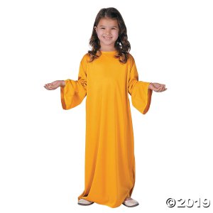 Kids' Small Goldenrod Nativity Gown