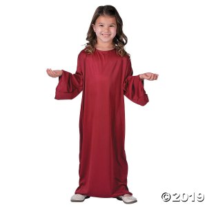 Kids' Small Maroon Nativity Gown