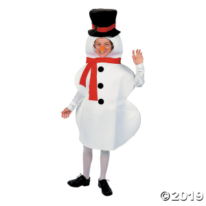 Kid's Snowman Costume