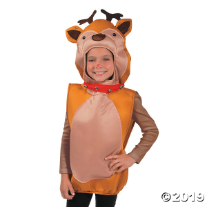 Kid's Reindeer Costume (1 Piece(s))