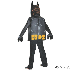 Kid's Classic LEGO Batman Costume - Small (1 Piece(s))