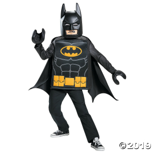 Kid's Classic LEGO Batman Costume - Medium (1 Piece(s))