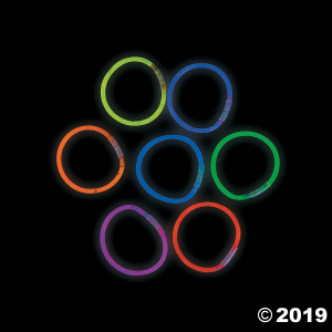 Solid Glow Bracelet Assortment (100 Piece(s))