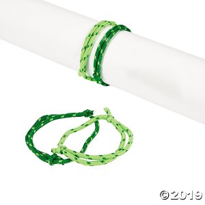 St. Patrick's Day Rope Bracelets (72 Piece(s))