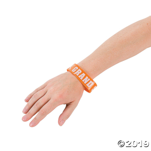 Baseball Big Band Silicone Bracelets (Per Dozen)