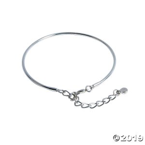 Bangle Bracelets with Chain (6 Piece(s))