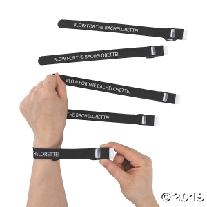 Bachelorette Whistle Slap Bracelets (6 Piece(s))