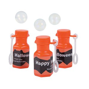 Personalized Halloween Mini Bubble Bottles (48 Piece(s))