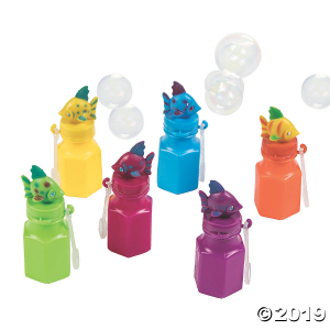 Tropical Fish Bubble Bottles (Per Dozen)