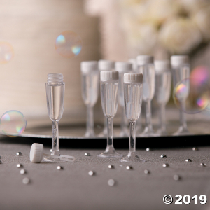 Champagne Flute Bubble Bottles (Per Dozen)