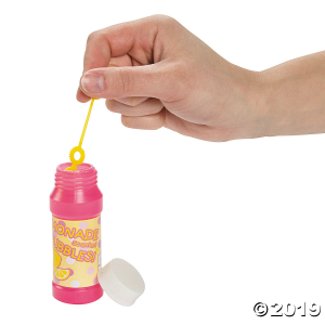 Lemonade-Scented Bubble Bottles (Per Dozen)